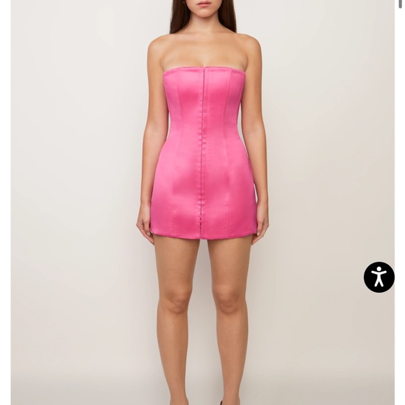 Guizio SATIN CORSET DRESS - Picture 3 of 6